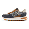 Zapatillas retro DUUO SLOW SOLID marrón y azul marino