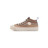 duuo COL KID COVER vegan high-top sneakers for children, brown