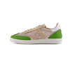 duuo ONA LACE scarpa bassa in rete beige e verde