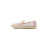 Mocasín de rejilla transpirable beige y rosa duuo ONA MOK 06