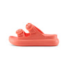 duuo EVA CURVI CORAL Double Buckle Sandal with Ergonomic Platform Sole