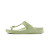 Sandalias verde planas de goma EVA FLOW MENTA