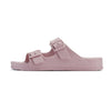 Sandalias rosa claro planas de goma DUUO Eva Flat 60