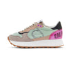 Retro-Laufschuhe DUUO CALMA HI grün und rosa