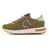 Sapatilhas retro com cunha DUUO SLOW SOLID verde