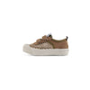 Zapatillas veganas infantiles con velcro DUUO COL NOMO marrón