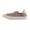 duuo COL RAF brown braided mesh flat slipper