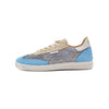 Zapatilla plana de rejilla DUUO ONA LACE TRENZADO azul