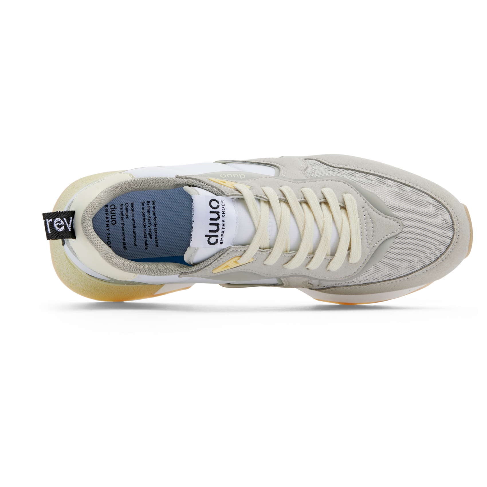 duuo CALMA 2.0 retro running shoes, white – duuoshop.com