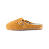Chaussons en moumoute jaune à boucle duuo DOMO NORDIK RC 11