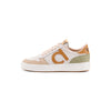 Scarpa casual con plateau Duo FENIX 118 nei toni del bianco e del senape.