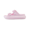 Sandalias rosa con plataforma de goma EVA CURVI 12