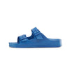 Sandàlies blaves planes block de goma duuo EVA FLAT 15