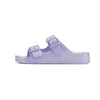 Sandalias lila claro planas de goma DUUO Eva Flat 62